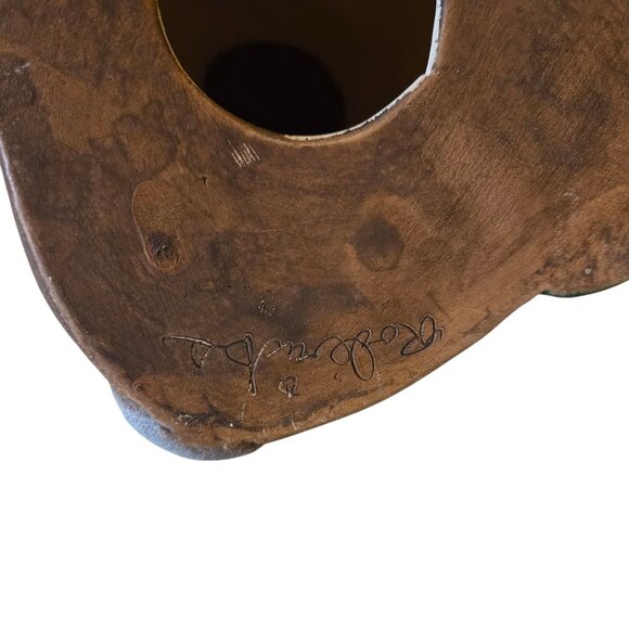 Hunter Deer Figurine Ceramic 10 Inch Hunting Cabin Decor Camo Camouflage - Picture 15 of 16